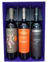 Caja especial regalo con 3 vinos Bodegas Nexus & Frontaura. Nexus +, Frontaura Verdejo, Pisarrosas