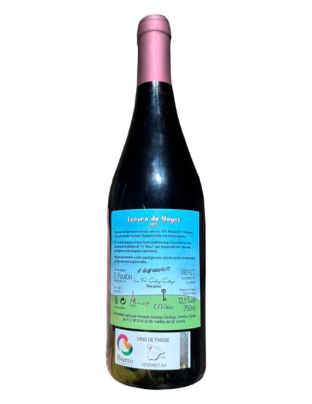 Locura de Yayos Vino parte trasera Tinto D.O. Bierzo Locura de Yayos Vino parte trasera Tinto D.O. Bierzo